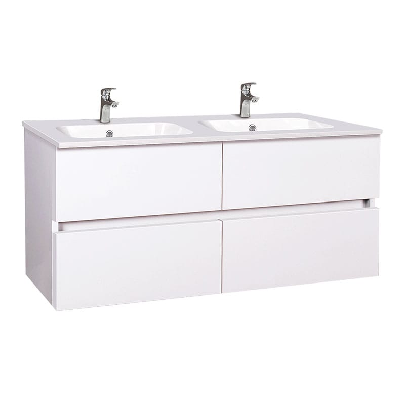 Elois White 120 basin cabinet 6 Elois White 120