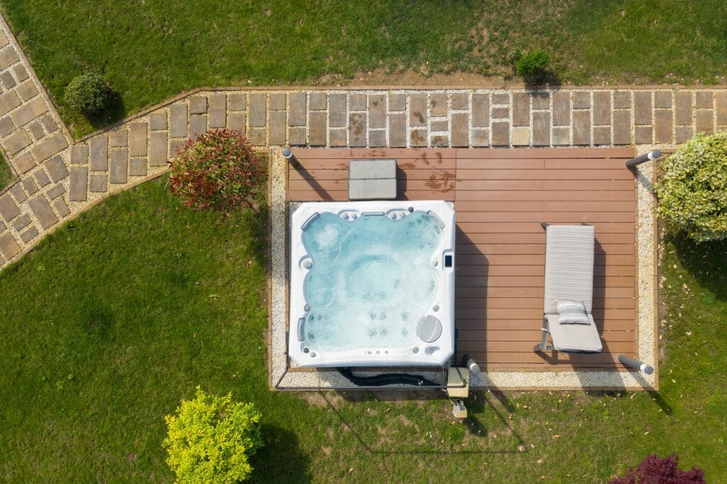 How to create a home spa in your garden? 1 DJI 0844